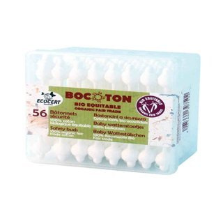Bocoton Ekologiczne patyczki kosmetyczne dla dzieci 56 szt.