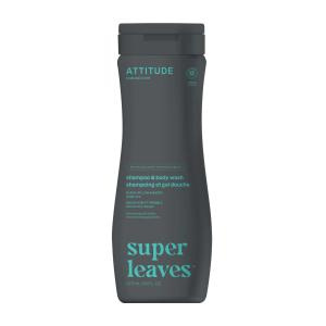 Attitude Super Leaves Men  Szampon i żel  2w1
