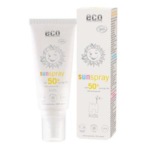 Eco Cosmetics Naturalny spray na słońce spf 50+ dla dzieci z granatem i olejem z pestek malin