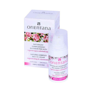 Orientana Naturalny bio krem pod oczy regenerująco-odmładzający 15ml