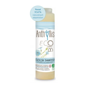 Naturalny szampon i żel pod prysznic Anthyllis z wyciągiem z lnu i proteinami ryżu