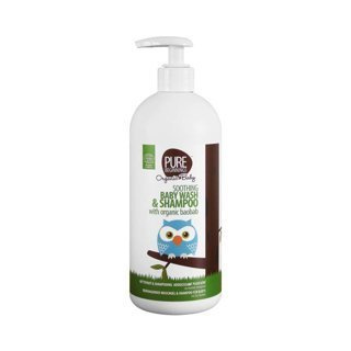 Pure Beginnings Organic Baby Łagodzący Żel do Mycia Ciała i Szampon 2w1 z Organicznym Olejem z Baobabu 500ml