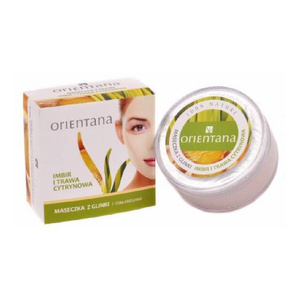 Orientana Maseczka z glinki imbir i trawa cytrynowa 50g