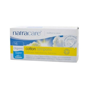 Tampony ekologiczne z aplikatorem Natracare Super 16 szt.