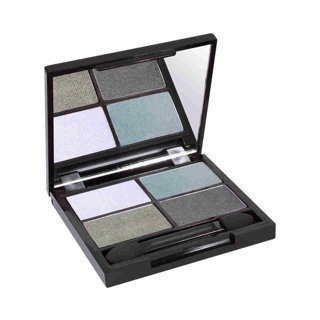 Zuii Organic Poczwórna paleta cieni do powiek - wave [szaro - niebieskie]