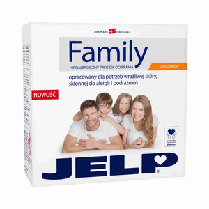 Jelp family hipoalergiczny proszek do kolorów 2,24 kg