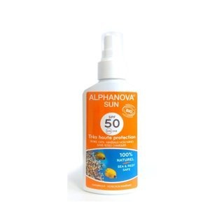 Alphanova Sun Bio Spray przeciwsłoneczny SPF50 125 g