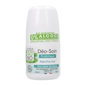 SO'BiO étic Dezodorant organiczny w kulce z bambusem