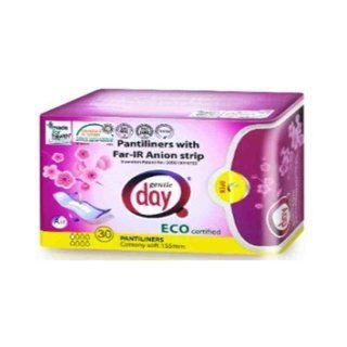 Gentle Day Ekologiczne wkładki higieniczne z paskiem anionowym 30 szt.