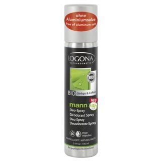 Logona Mann Dezodorant bez aluminium w sprayu dla mężczyzn 100 ml