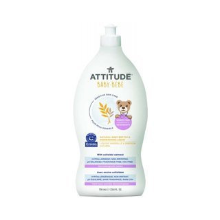 Attitude Naturalny płyn do mycia butelek i naczyń dla niemowląt hipoalergiczny bezzapachowy 700 ml
