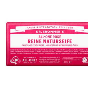 Dr. Bronner's Różane mydło w kostce