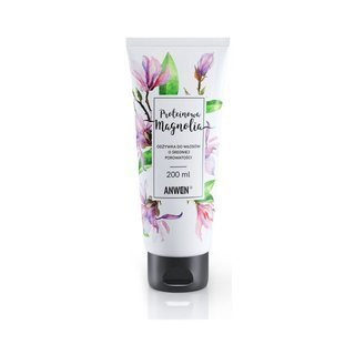Anwen Odżywka do włosów o średniej porowatości proteinowa magnolia 200 ml