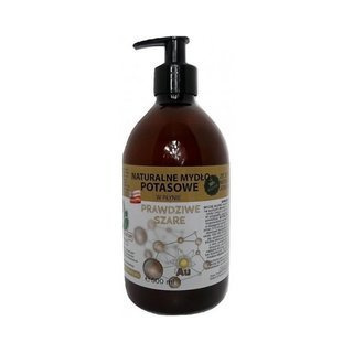 Naturalne mydło potasowe w płynie ze złotem monoatomowym bezzapachowe Powrót do natury 500 ml