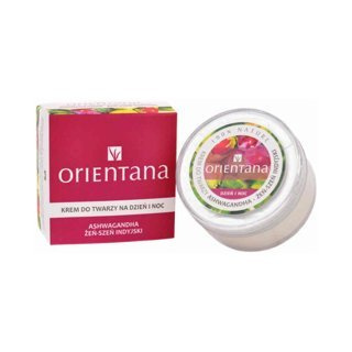 Orientana Krem do twarzy żeń-szeń indyjski ashwagandha 40 g