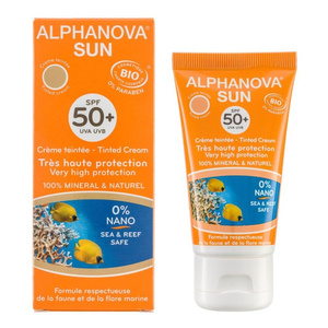 Alphanova Sun Bio Hipoalergiczny krem przeciwsłoneczny SPF50+ BB