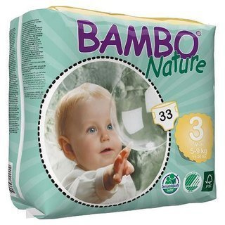 Bambo Nature 3 Pieluchy antyalergiczne dla dzieci 4-8 kg 28 szt.