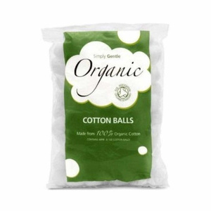 Simply Gentle Organiczne waciki w kulkach 100 szt.