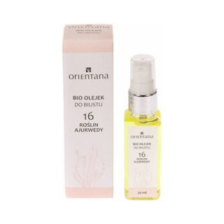 Orientana Naturalny olejek do pielęgnacji biustu 16 roślin ajurwedy 50 ml