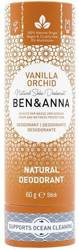 BEN and ANNA Naturalny dezodorant w sztyfcie vanilla orchid kartonowy