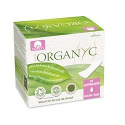 Organyc Ekologiczne wkładki higieniczne ultra cienkie 24 szt.