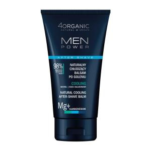 4organic Chłodzący balsam po goleniu men power 150ml