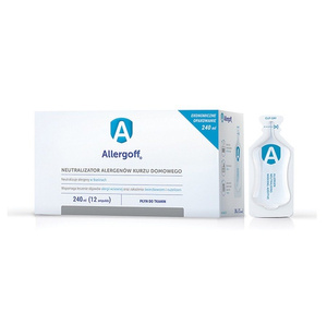 Allergoff Płyn do tkanin neutralizator alergenów kurzu domowego 240 ml