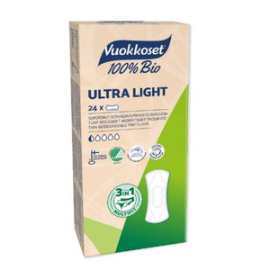 Vuokkoset BIO Wkładki higieniczne ultra light multiform 24 szt.