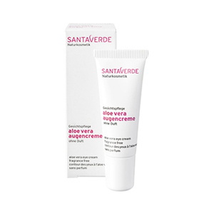 Santaverde Classic Aloe Vera bezzapachowy kojący krem nawilżający pod oczy z aloesem 10 ml