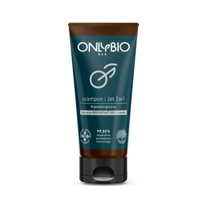 OnlyBio Men Hipoalergiczny szampon i żel 2w1 tuba 200 ml