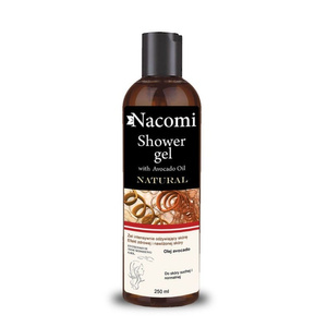 Nacomi Żel pod prysznic z olejem ze avocado, łagodzący