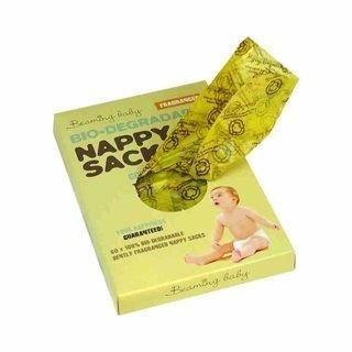 Beaming Baby Biodegradowalne zapachowe worki na zużyte pieluszki 60 szt.