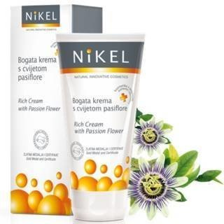 Nikel Bogaty krem z kwiatem passiflora do cery szczególnie wrażliwej