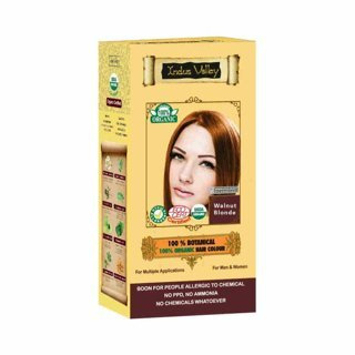 Indus Valley Ziołowa farba z henną orzechowy blond 120 g