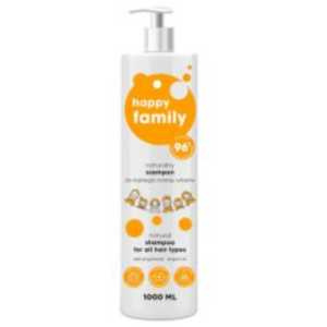 Naturalny szampon do każdego rodzaju włosów dla całej rodziny Happy Family 4Organic