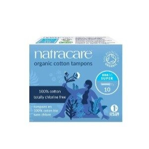 Tampony ekologiczne Natracare Super 10 szt.