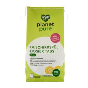 Planet Pure  Tabletki do zmywarki do dozowania, 120 szt.