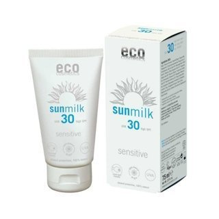 Ekologiczne mleczko na słońce SPF30 Eco Cosmetics Sensitive 75 ml