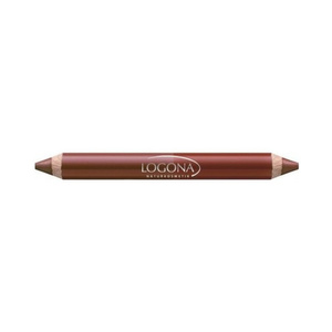 Logona Pomadka do ust w kredce podwójna 02 kasztan