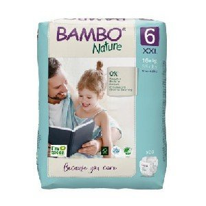 Bambo Nature 6 Pieluchy antyalergiczne dla dzieci 16-30 kg 20 szt.