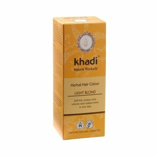 Khadi Henna farba roślinna do włosów jasny blond 100 g