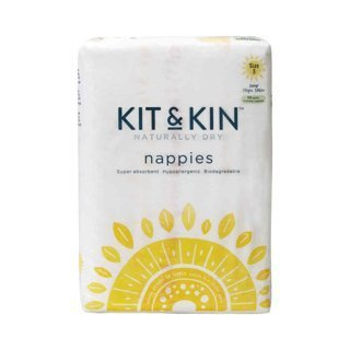 Kit and Kin Hipoalergiczne pieluszki jednorazowe 5 Junior 15 kg+ 30 szt.