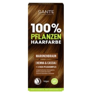 Sante Naturalna farba do włosów kasztanowy brąz