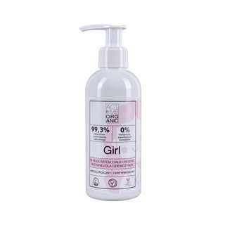 Naturalny płyn do higieny intymnej dla dziewczynek Active Organic Girl 200 ml