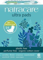 Podpaski hipoalergiczne ze skrzydełkami Natracare Ultra Regular 14 szt.