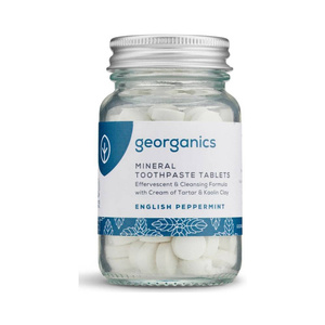 Georganics Mineralna pasta do zębów w tabletkach z miętą pieprzową
