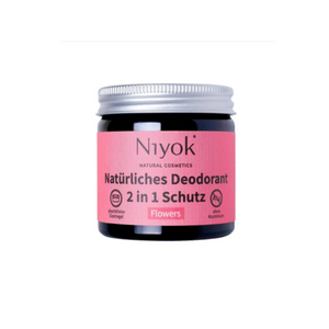 Niyok Dezodorant i antyperspirant w kremie 2w1 FLOWERS