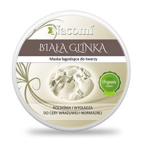 Nacomi Glinka biała kaolin 200 ml