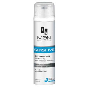 AA Men Sensitive Żel do golenia nawilżający dla skóry bardzo wrażliwej 200 ml
