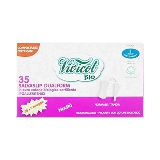 Vivicot Bio Wkładki higieniczne dla alergików dualform 35 szt.